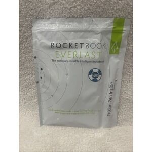 Rocketbook Core Executive Reusable Smart Notebook w/ Frixion Pen - Light‎ Blue